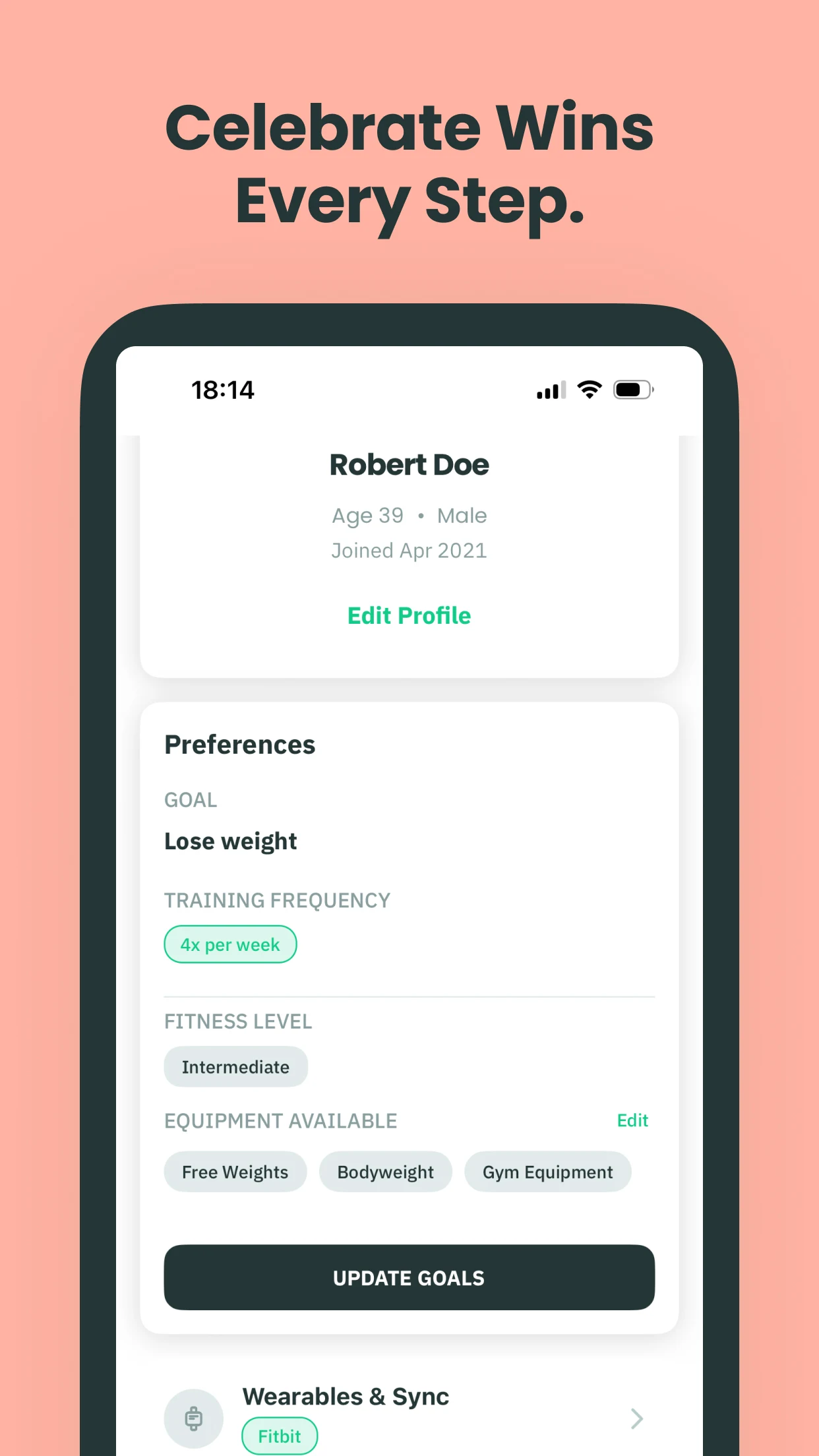 Health & Fitness Club screenshot