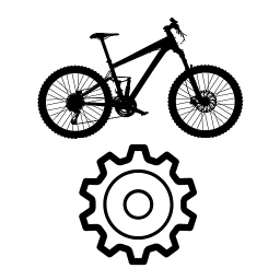 أيقونة MTB Gear Ratio